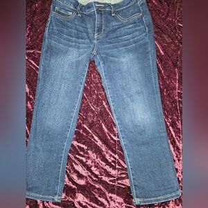 Soho New York & Company Curvy Cropped Legging Jeans- Size 2